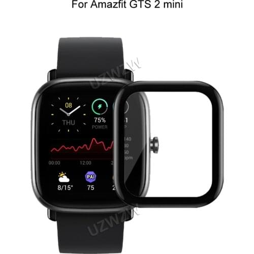 For Amazfit GTS 2 mini Soft Smart Watch Screen Protector Guard 3D Curved Edge Full Coverage Protective Film Cover