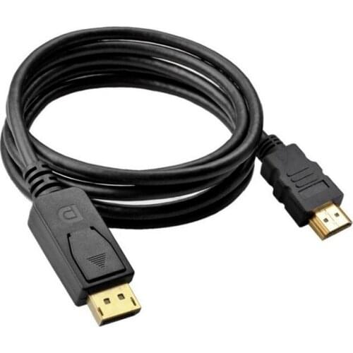 DisplayPort To HDMI-compatible Cable 1.8M 1080P Display Port DP To HDMI-compatible Cable for Connecting Laptop To Projectors