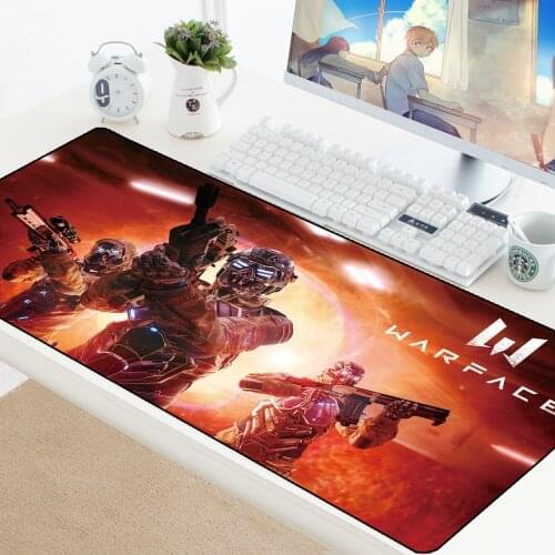 Warface Mousepad Gaming Pad To Mouse Large Computer Mouse Pad Speed XL Keyboard PC Mouse Mats Gamer Padmouse For boyfriend Gift