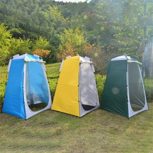 New Portable Privacy Tent Automatic Pop Up Outdoor Fishing Camping Shower Tent Changing Room High Roof Waterproof Anti-UV Awning