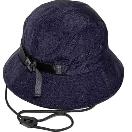 2021 High Quality Bucket Hats Nylon Mens Womens Sun Caps Korean Stylish Fisherman Hat Quick Dry Hiking Camping Panama Hats Caps