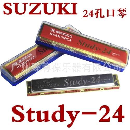 24-hole Polyphonic Beginner Adult Playing Musical Instrument For Children And Students Getting Started With C Harmonica