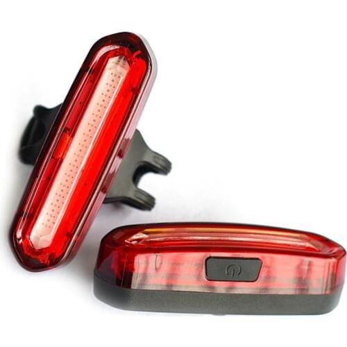 Portable USB Rechargeable Bike Tail Light Waterproof LED Flashlight Cycling Frame Rear Lamp Bicycle Lights 4 Style Accessories