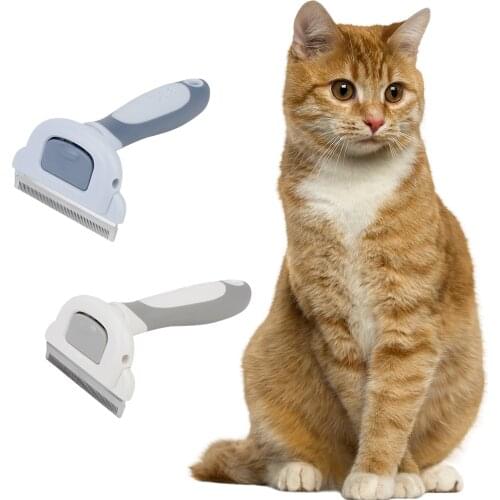 Detachable Hair Shedding Trimmer Comb Pet Dog Cat Hair Removal Brush Comb Furmins Pet Brush Grooming Tool