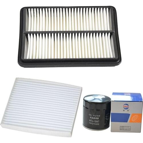 Air Filter Cabin Filter Oil Filter for Great Wall Haval H3 2.5TDI Diesel 2.8TDI Diesel K1-1109020 8104400-BK00XA 11012110-E02