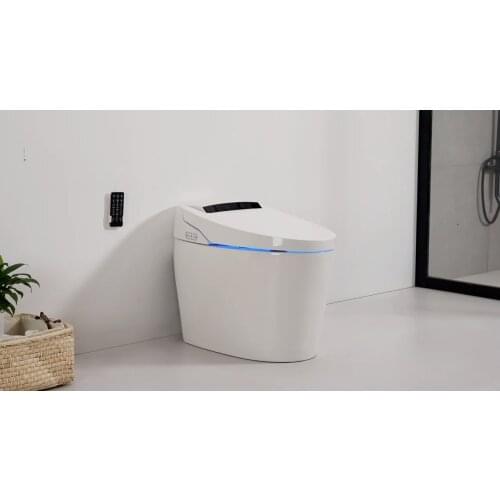 High quality bathroom one piece siphonic wc modern ceramic intelligent automatic smart toilet