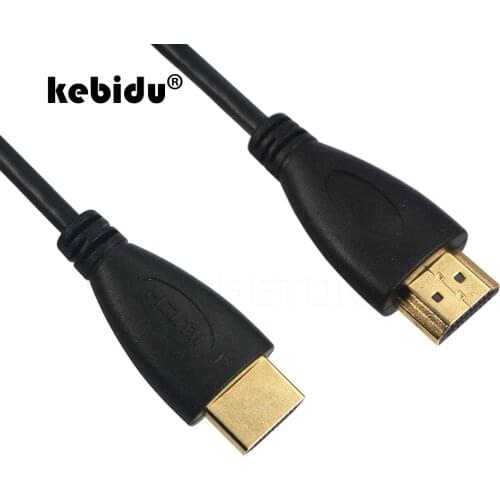 High speed Gold Plated Plug Male-Male HDMI-compatible Cable 1.4 Version HD 1080P 3D for HDTV For XBOX For PS3 computer cable