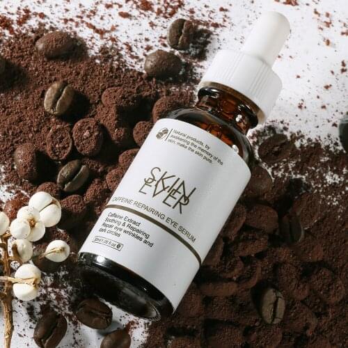 30ml Caffeine Eye Serum ACaffeine Solution 5% & EGCG 5% Reduces Eye Puffiness Improve Dark Cirsles Anti-Aging Eyes Care