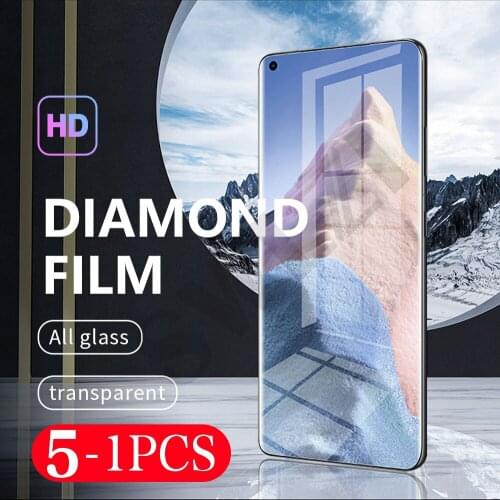 5-1Pcs 9H Tempered Glass for Xiaomi Mi 8 9 Lite 9T SE 10 10S 10T 11 11X Ultra 11i Pro Phone Screen Protector HD protective film