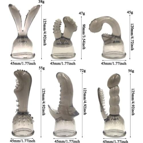 Adult Sex Toys for Women AV Rod Head Cap G-spot Stimulate Vibrator Accessories Magic Wand Attachment Sex Products