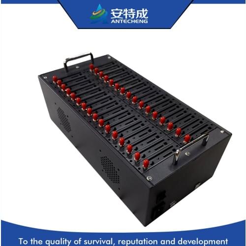 Antecheng new arrival 3G HSPA+ SIM5360J 32 ports bulk sms modem pool with imei changing feature