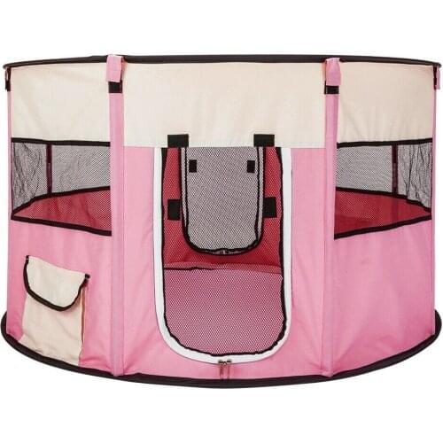 Outdoor Dog Cat Kennels Fences Pet Tent Houses For Small Large Dogs Foldable Playpen Indoor Puppy Cage Dog Crate Delivery Room