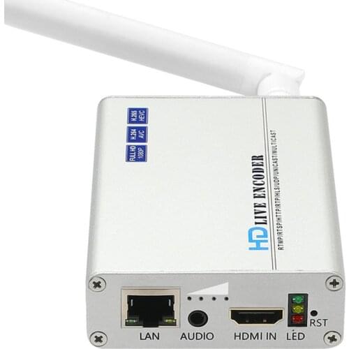 Popular h.265 iptv encoder for iptv live streaming support http rtsp rtmp udp rtp