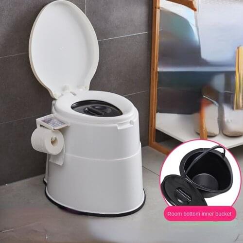 Portable Toilet, Pregnant Woman Toilet, Household Portable Spittoon, Household Adult Elderly Urine Bucket, Urinal Stool Chair