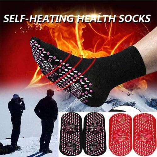 Self-Heating Socks Foot Massage Anti-Freezing Warm Foot Sports Socks Pain Relief Cold Therapy Socks for Men Women
