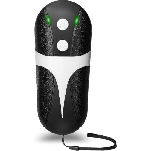 Strong White Light Repel Dog Cat 9V Battery Power Sound Wave Dog Trainer Ultrasonic Dog Drive