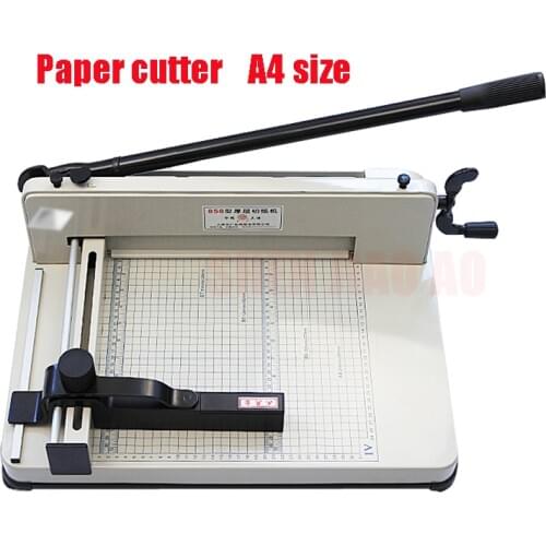 Paper cutter machine YG 858-A4 Heavy Duty Industrial Guillotine 200 Sheet Normal Paper Cutter