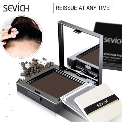 Sevich Waterproof Hairline Shadow Powder 3 Colors Unisex Hair Concealer Powder Instantly Edge control Hair Line Powder