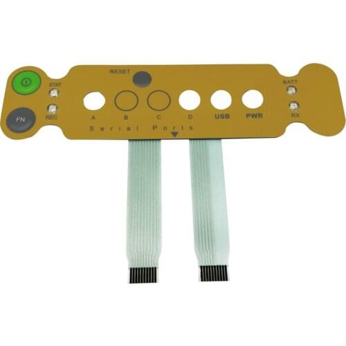 High quality Replacement Topcon Hiper Minter Front Panel with Membrane Circuit with two flat cable hiper interface Accessories