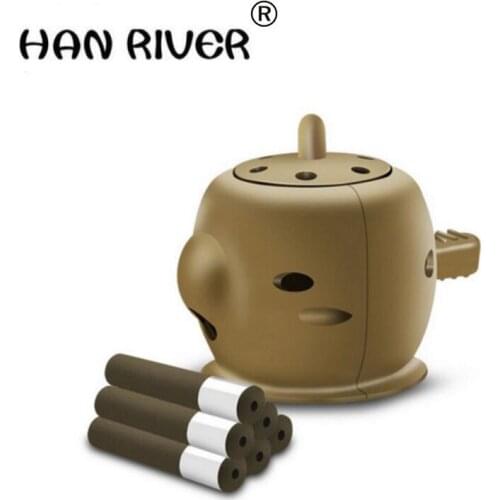 HANRIVER 1pc Moxibustion Box Pot Tube Paste Replacement Moxa stick Body comfort Relax Acupuncture Soft Heat care Therapy Pain