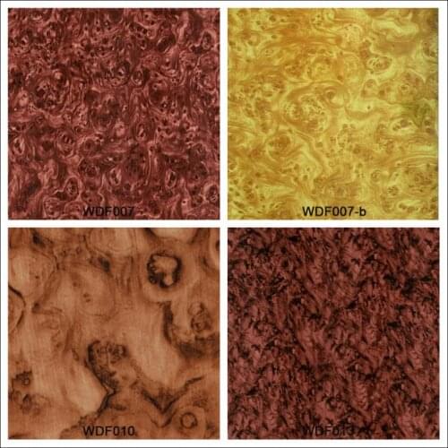 WW041 Decorative Material 1x50m wooded pattern water transfer printing film