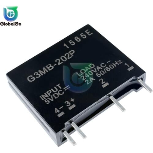 G3MB-202P DC-AC 5V 12V 24V 2A Relay Module Board SSR Solid State Relay Module
