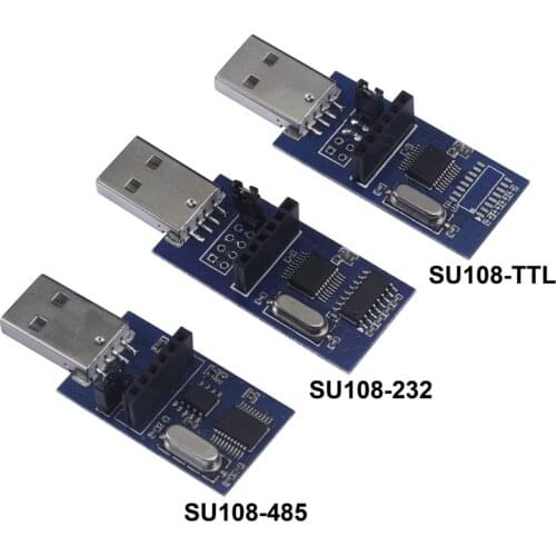 SU108-TTL + RS232 + RS485 Interfaces USB Bridge Board Use for Wireless Data Transceiver RF Module