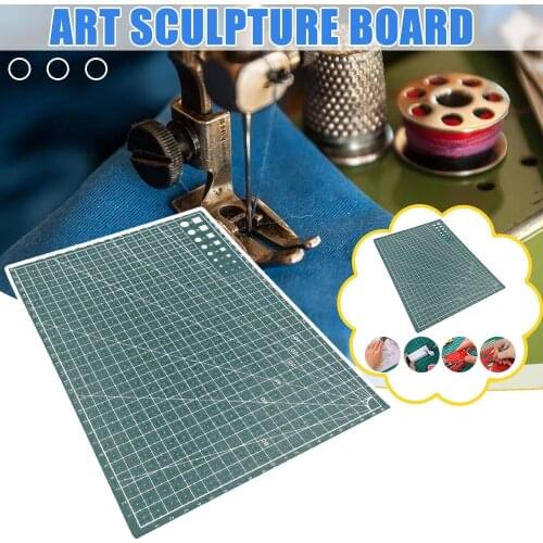 PVC Cutting Mat Workbench Patchwork Cut Pad Sewing Manual DIY Knife Engraving Leather Cutting Board Single Side Underlay