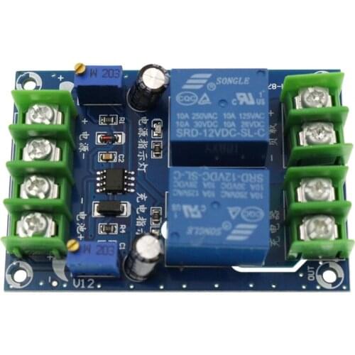 Top Deals Power Module Automatic Power Switch Module DC12V 10A Switch Module Emergency Power Supply Charging Controller