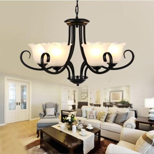 Nordic metal Chandelier creative retro dining room chandelier light Loft Home Decoration chandelier suspension light
