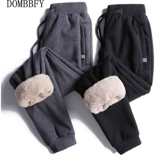 New Winter Thick Warm Fleece Cotton Sweatpants Men Joggers Sportswear Casual Track Velvet Pants Tracksuit Plus Size 6XL 7XL 8XL