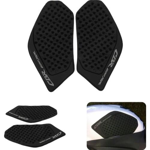 Motorcycle Tank Pad Rubber Knee Grip Lateral Protectors Traction Grip Kit for Honda CBR600RR 2003-2006