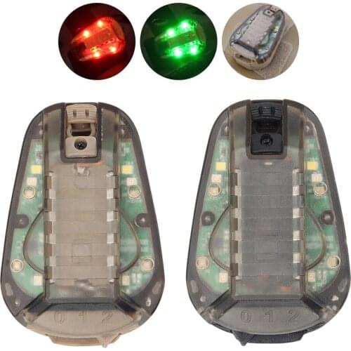 SPT Hunting Accessories Multipurpose Helmets Strobe Light Waterproof Ladybird Lamp Tactics Survival Safety Flash Light Outdoor