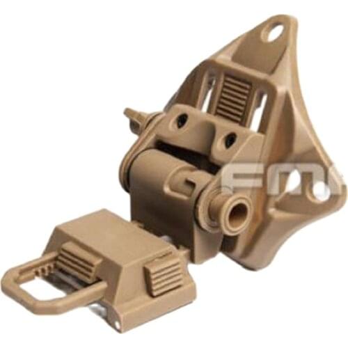 TB1200 Paintball Airsoft L4G19 NVG Plastic Version Helmet Mount BK/DE