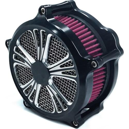 Motorbike Venturi Intake Air Cleaner Filter for Harley XL Sportster 883 1200 Softail Dyna Touring Big Twin Cam FLT FLST FXDLS M8