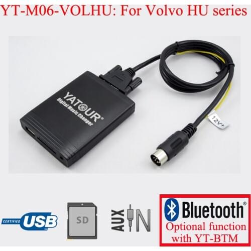 Yatour YT-M06 Digital Music Changer car radio MP3 for Volvo HU series radio