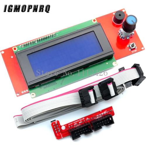 1 Pcs LCD Display 3D Printer Reprap Smart Controller Reprap Ramps 1.4 2004 LCD Control