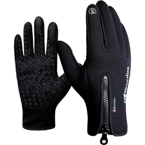 Unisex Winter Warm Gloves Outdoor Non-Slip Touch Screen Windproof Riding Gloves
