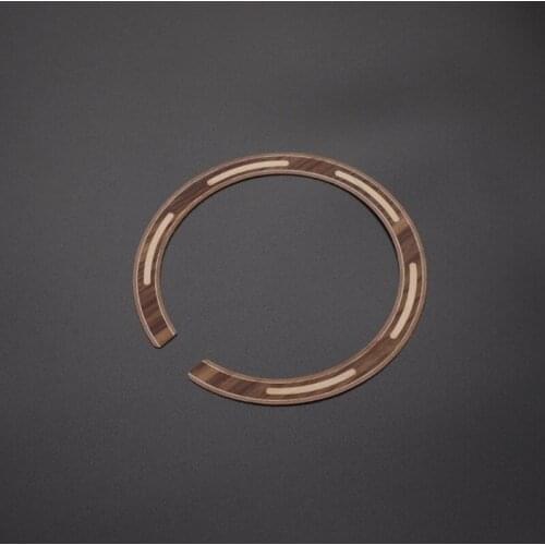 094C Wood Color Acoustic Guitar Rosewood Rosette Soundhole Wood Inlaid Rosette DIY Guitar Decor