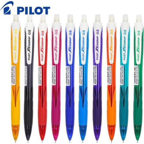 2 Pcs/Lot Pilot HRG-10R Multicolor Mechanical Pencil Eraser on the Top 0.5 mm Japan Writing Supplies Office & School Supplies