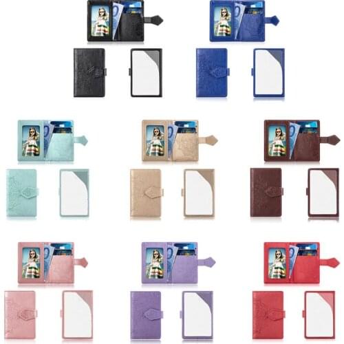 Fashion Embossed Flower Adhesive Credit Card Pouch Case Pocket Sticker Phone Stand Holder Wallet 20CA