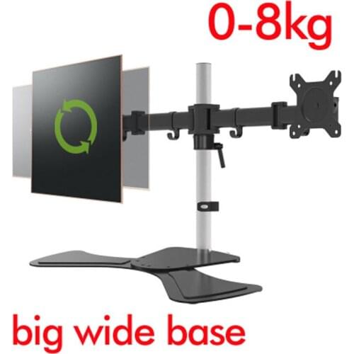 D-MOUNT DL-JD20 aircraft aluminum cold rolled steel 15"-27" screen lcd tv stand monitor bracket lcd holder