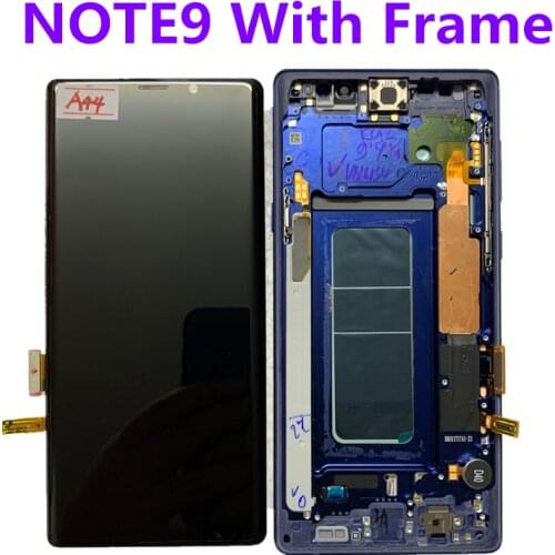 With Frame Original AMOLED for Samsung Galaxy NOTE9 N960A N960U N960F N960V LCD display touch screen assembly with dots