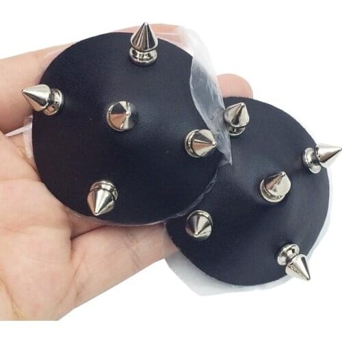 Nail Design Fetish Adult Nipples Clamps Bust Massager Stimulate Bra Breast Paste Stickers Sex Toys For Couples 1 Pair