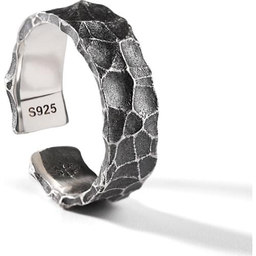 JTCFLY Silver Rings For Men