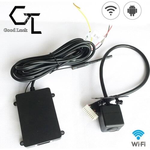 New 12V Top Wireless WiFi Backup Car Rear View Reversing Camera Rearview CMOS Cam For Android Phone / Tablet
