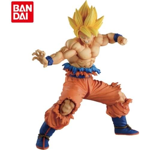 20cm BANDAI Dragon Ball Ichiban VS Omnibus Z Super Saiyan Son Goku Anime Action Figures Collectible Model Toys Gifts for Boys