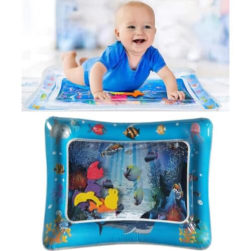 Creative Dual Use Baby Toys kids Inflatable Water Play Mat Toys Prostrate Water Cushion Pat Pad