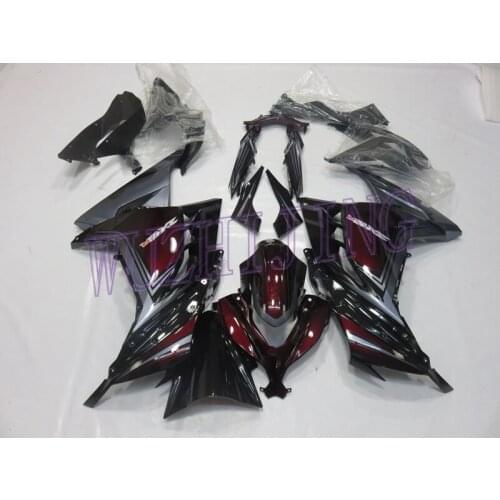 Body Kits for Kawasaki Zx300r 15 16 Motorcycle Fairing EX 300 Ninja 15 16 Black Silver Red Fairings Zx300r 2013 - 2017