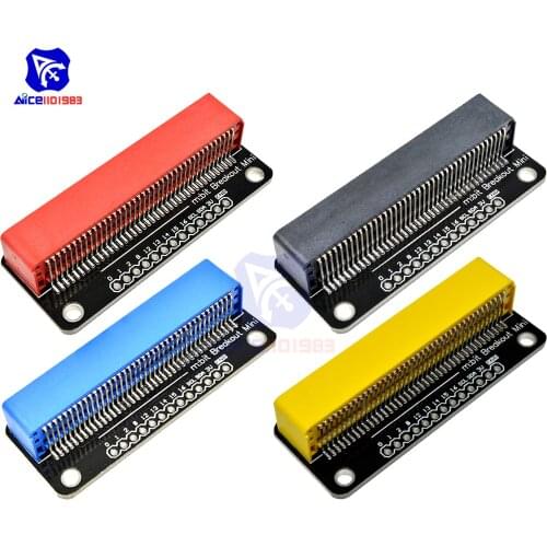 Diymore BBC Microbit Development Board Expansion Board Adapter Plate Breakout Mini Module 4 Color Available for LEGO